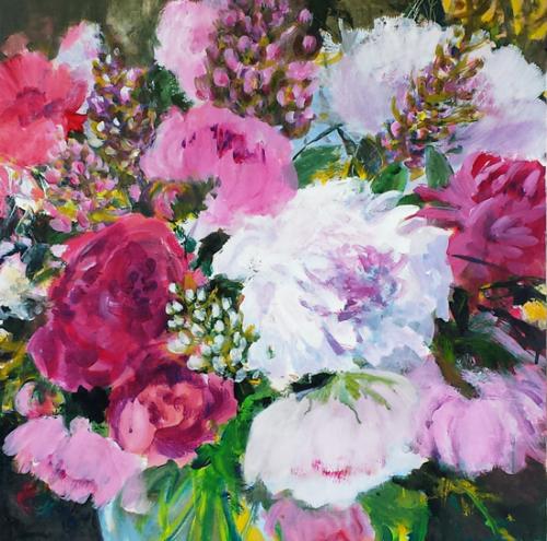 From A Country Garden 24x24 inches