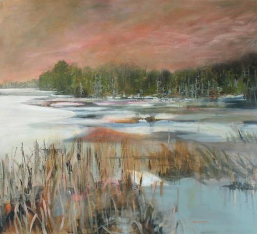 Icing Out 36x40 inches