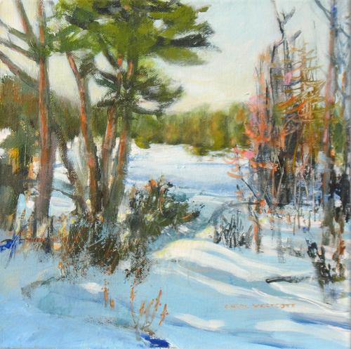 Off The Old Carp Road  12x12 inches