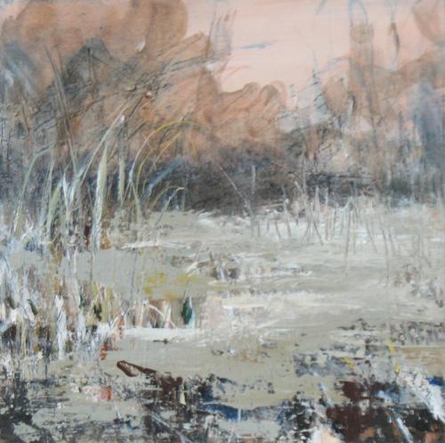 Spring Stillness 12x12 inches SOLD